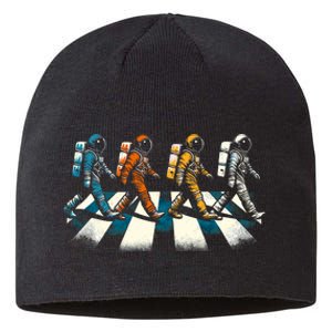 Retro Astronaut Outer Space Sustainable Beanie