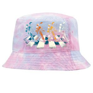 Retro Astronaut Outer Space Tie-Dyed Bucket Hat