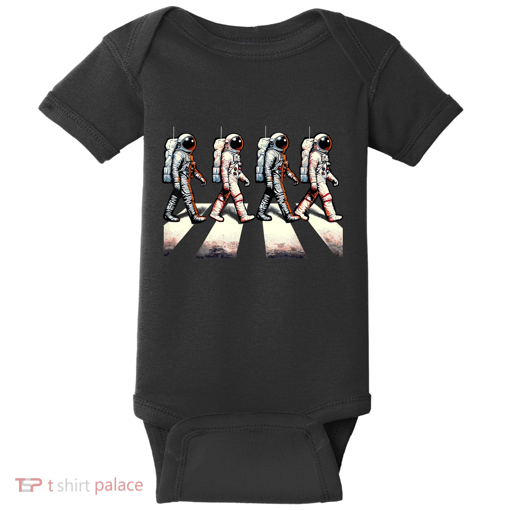 Retro Astronaut Outer Space Gifts Funny Space Baby Bodysuit