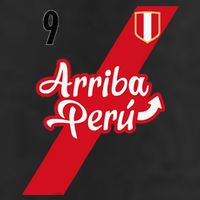 Retro Arriba Peru Soccer Jersey 9 Peruvian Futbol 7 Panel Mesh Trucker Snapback Hat