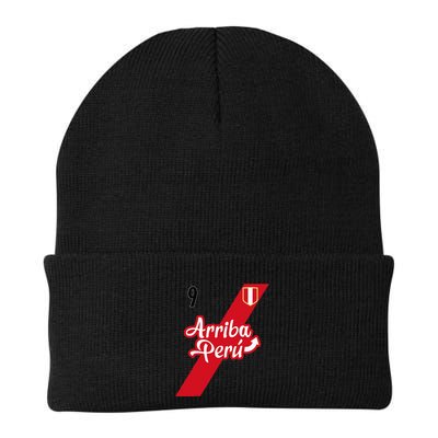 Retro Arriba Peru Soccer Jersey 9 Peruvian Futbol Beanie