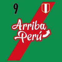 Retro Arriba Peru Soccer Jersey 9 Peruvian Futbol Long Sleeve Shirt