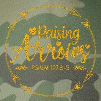 Raising Arrows Psalm 127 3 5 Christian Apparel Legacy Tie Dye Trucker Hat