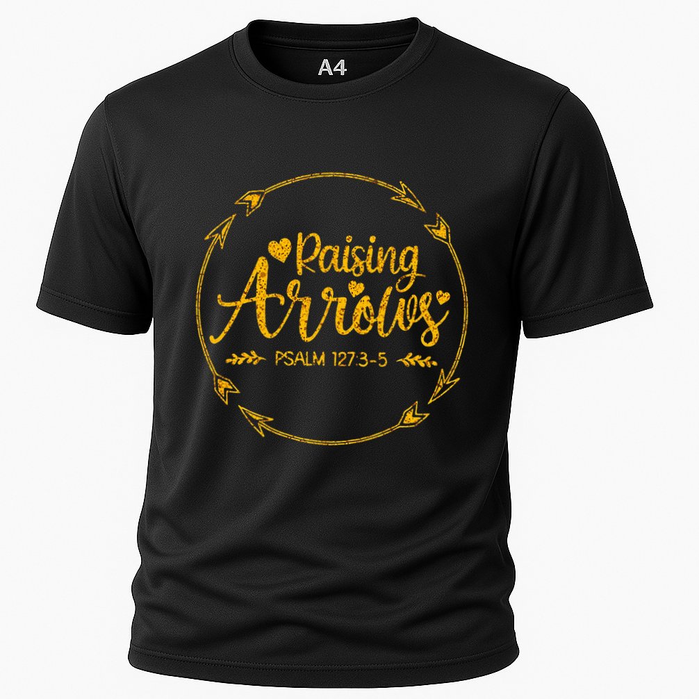Raising Arrows Psalm 127 3 5 Christian Apparel Performance Shirt