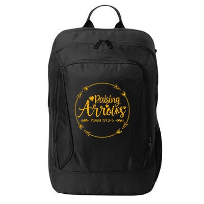 Raising Arrows Psalm 127 3 5 Christian Apparel City Backpack