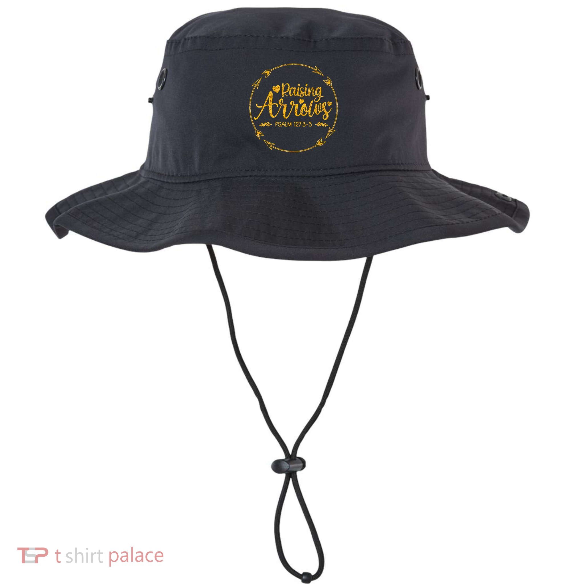 Raising Arrows Psalm 127 3 5 Christian Apparel Bucket Hat