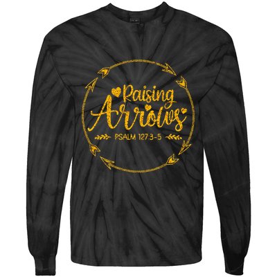 Raising Arrows Psalm 127 3 5 Christian Apparel Tie-Dye Long Sleeve Shirt