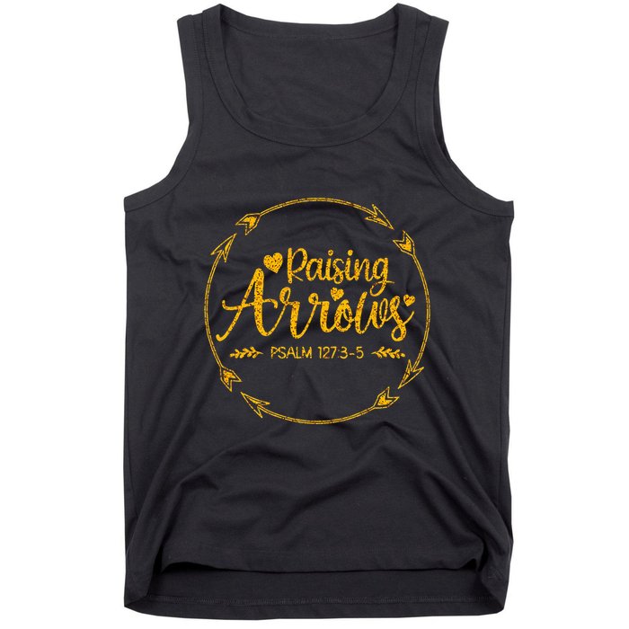 Raising Arrows Psalm 127 3 5 Christian Apparel Tank Top