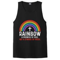 Rainbow A Promise Of God Not A Symbol Of Pride PosiCharge Competitor Tank