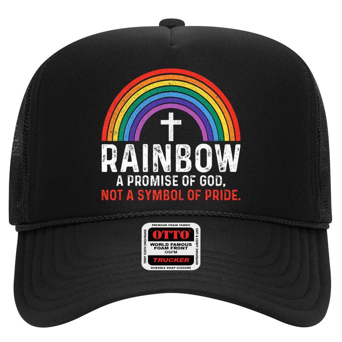 Rainbow A Promise Of God Not A Symbol Of Pride Hat