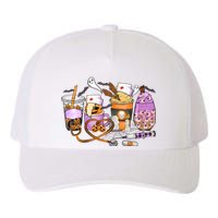 Retro Autumn Pumpkin Fall Nurse Life Thanksgiving Nurse Yupoong Adult 5-Panel Trucker Hat