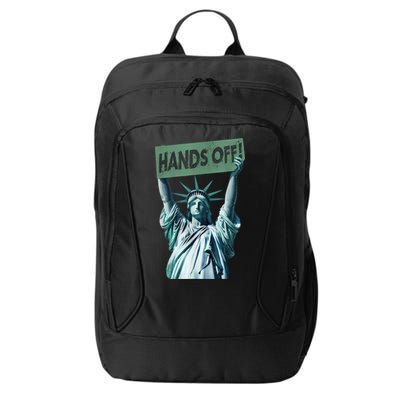 Resist And Protest  Hands Off Statue Of Liberty City Backpack