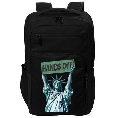 Resist And Protest  Hands Off Statue Of Liberty Impact Tech Backpack