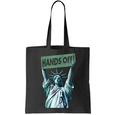 Resist And Protest  Hands Off Statue Of Liberty Bag
