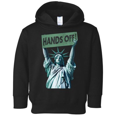 Resist And Protest  Hands Off Statue Of Liberty Toddler Hoodie