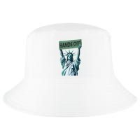 Resist And Protest  Hands Off Statue Of Liberty Cool Comfort Performance Bucket Hat
