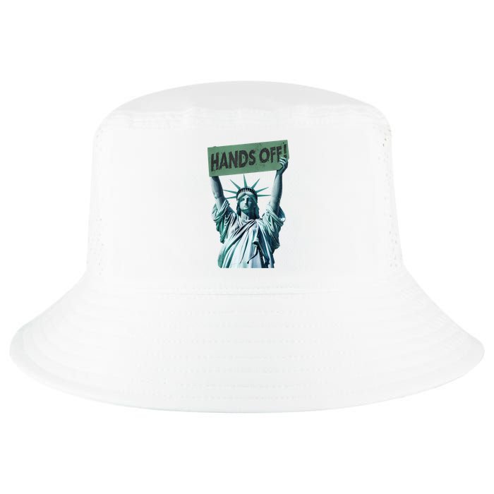 Resist And Protest  Hands Off Statue Of Liberty Cool Comfort Performance Bucket Hat