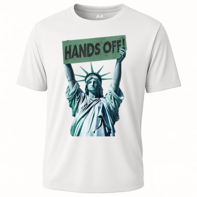 Resist And Protest  Hands Off Statue Of Liberty Performance Shirt