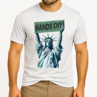 Resist And Protest  Hands Off Statue Of Liberty Cooling Performance Crew T-Shirt