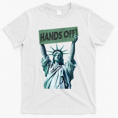 Resist And Protest  Hands Off Statue Of Liberty T-Shirt