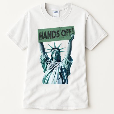 Resist And Protest  Hands Off Statue Of Liberty Tall T-Shirt