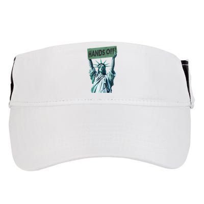 Resist And Protest  Hands Off Statue Of Liberty Adult Drive Performance Visor