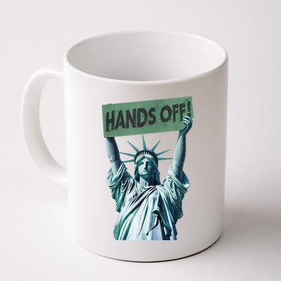Resist And Protest  Hands Off Statue Of Liberty Mug