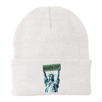 Resist And Protest  Hands Off Statue Of Liberty Beanie