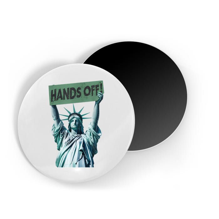 Resist And Protest  Hands Off Statue Of Liberty Magnet