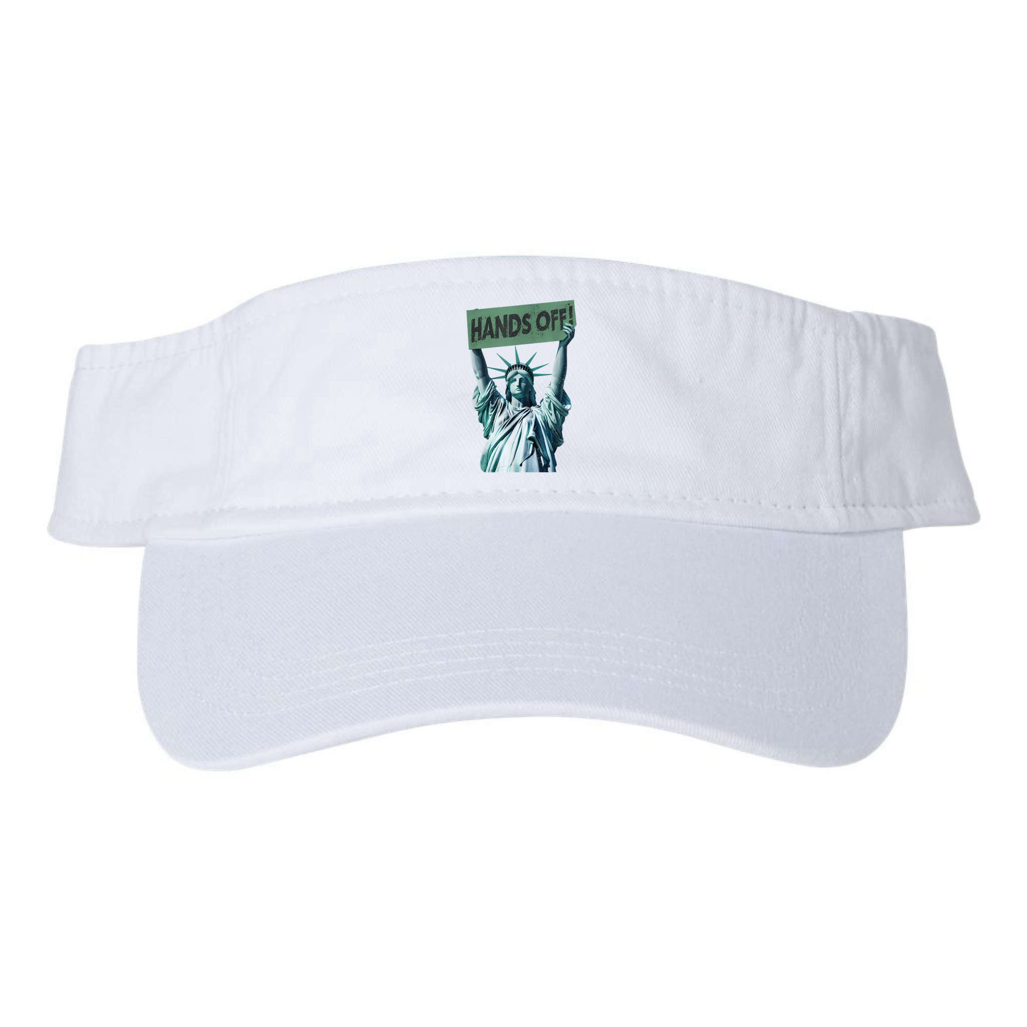 Resist And Protest  Hands Off Statue Of Liberty Visor