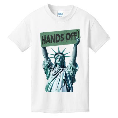 Resist And Protest  Hands Off Statue Of Liberty Kids T-Shirt