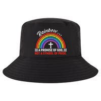 Rainbow A Promise Of God Not A Symbol Of Pride Cool Comfort Performance Bucket Hat