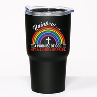 Rainbow A Promise Of God Not A Symbol Of Pride Tumbler