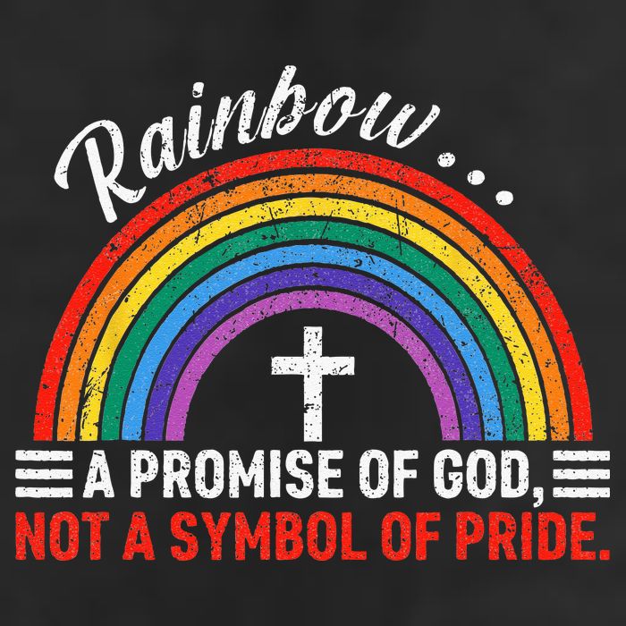 Rainbow A Promise Of God Not A Symbol Of Pride Tumbler