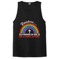 Rainbow A Promise Of God Not A Symbol Of Pride PosiCharge Competitor Tank