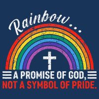 Rainbow A Promise Of God Not A Symbol Of Pride Infant Baby Jersey Bodysuit