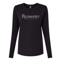 Remaster And Port It To Pc Womens Cotton Relaxed Long Sleeve T-Shirt