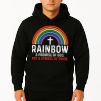 Rainbow A Promise Of God Not A Symbol Of Pride Hoodie