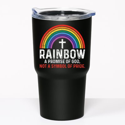 Rainbow A Promise Of God Not A Symbol Of Pride Tumbler