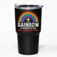 Rainbow A Promise Of God Not A Symbol Of Pride Tumbler