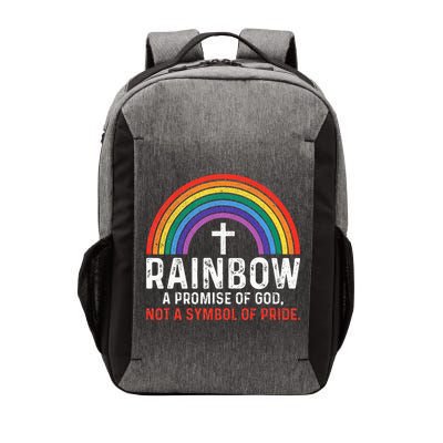 Rainbow A Promise Of God Not A Symbol Of Pride Vector Backpack