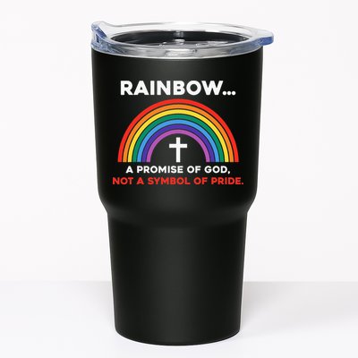 Rainbow A Promise Of God Not A Symbol Of Pride Tumbler