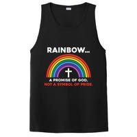 Rainbow A Promise Of God Not A Symbol Of Pride PosiCharge Competitor Tank