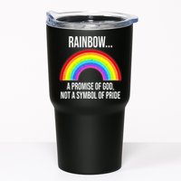 Rainbow A Promise Of God Not A Symbol Of Pride Tumbler