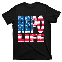 Repo Agent Patriotic Flag Repo Life T-Shirt