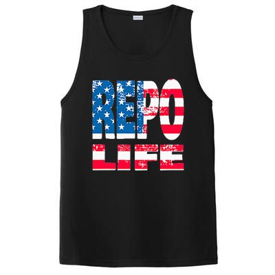 Repo Agent Patriotic Flag Repo Life PosiCharge Competitor Tank