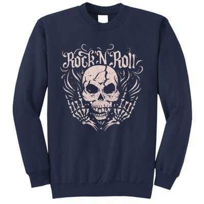 Rock And Roll Skeleton Hand Sweatshirt