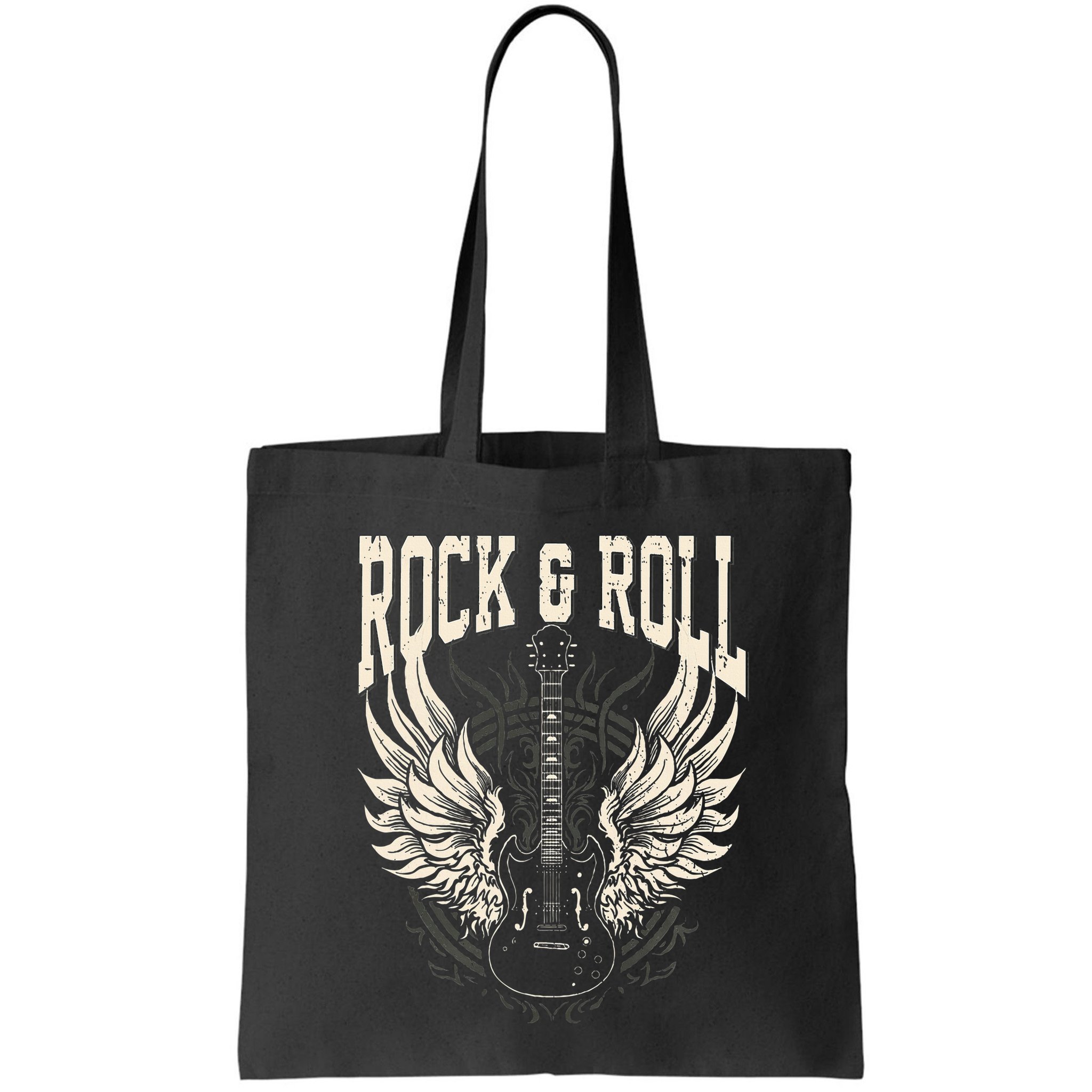 Rock And Roll Lover Gifts Cool Electric Guitar Concert Band Bag