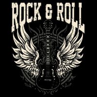 Rock And Roll Lover Gifts Cool Electric Guitar Concert Band Bag