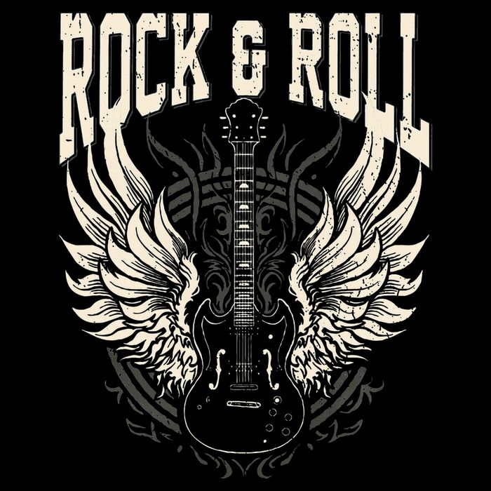 Rock And Roll Lover Gifts Cool Electric Guitar Concert Band Bag